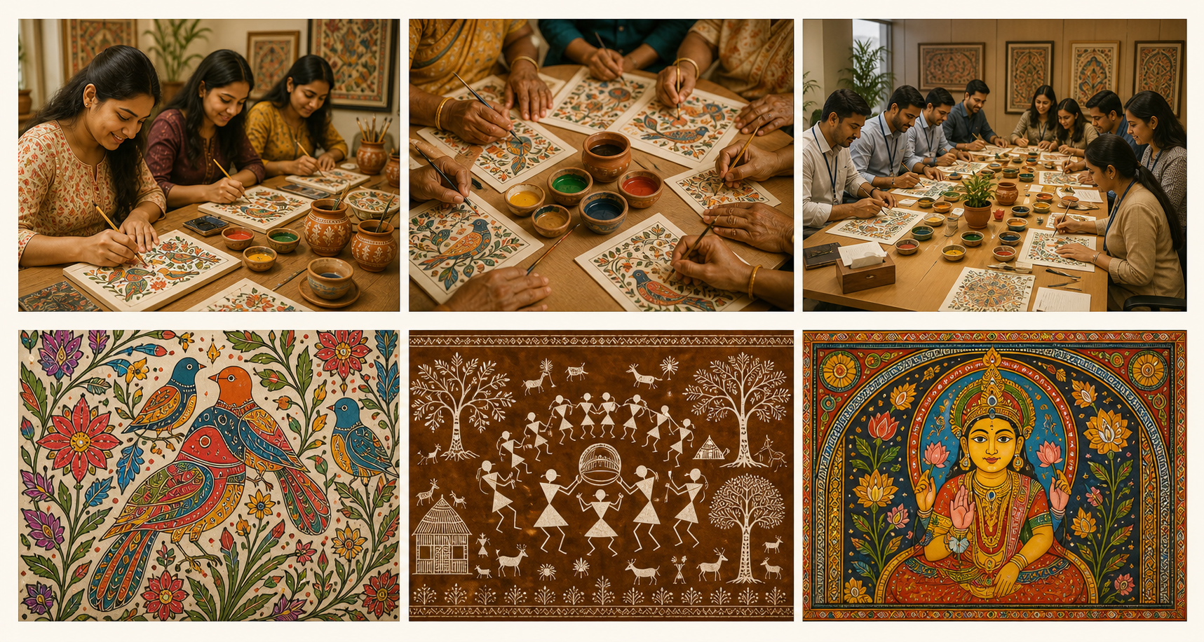 KalaRoots workshop moments