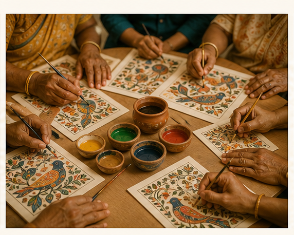 Community art workshop